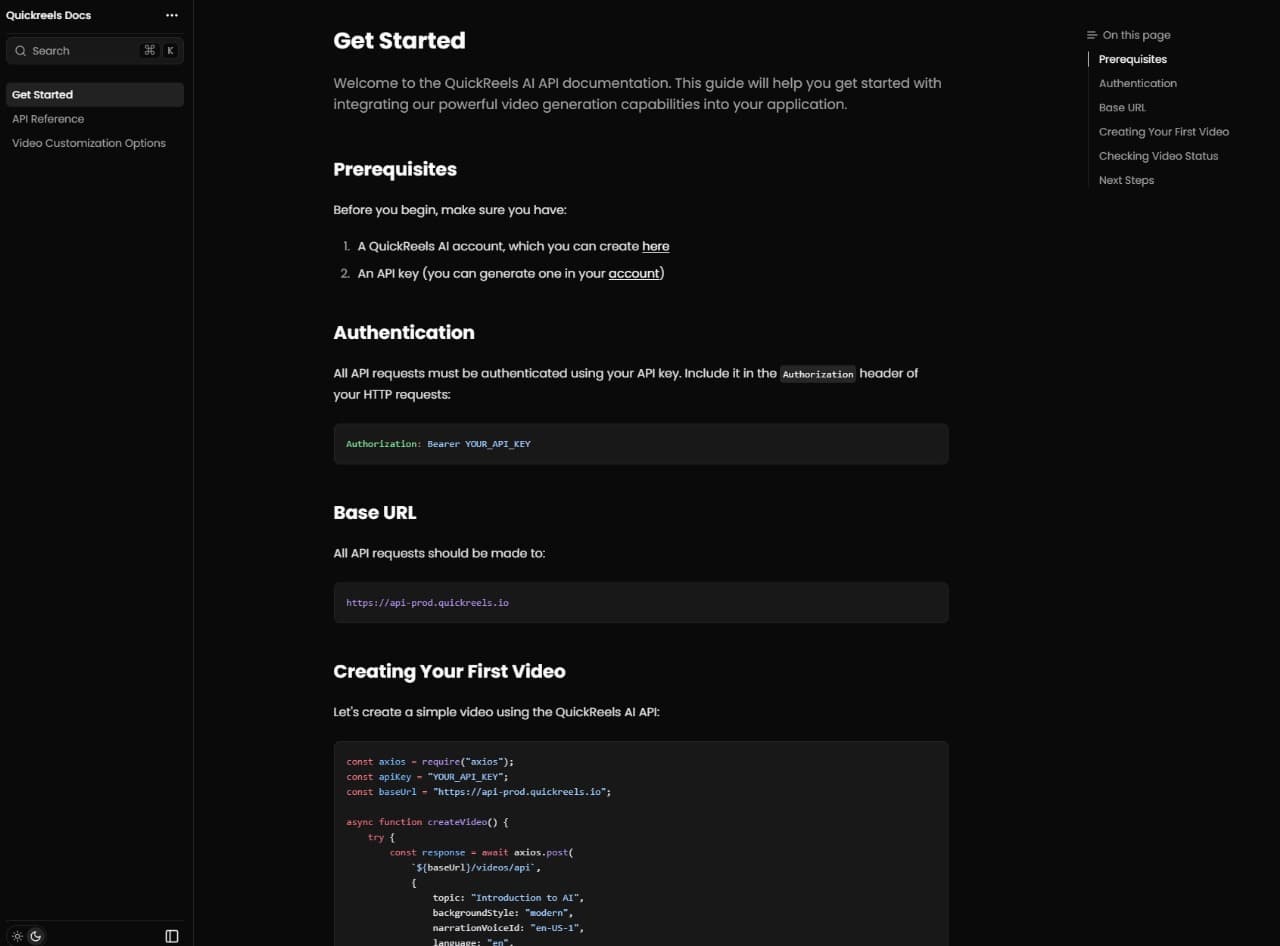 Documentation